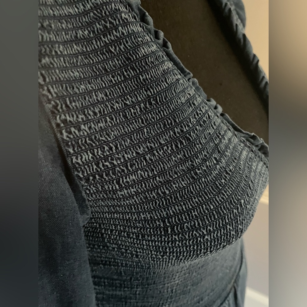 Old Navy denim smocked Dress - Picture 5 of 6